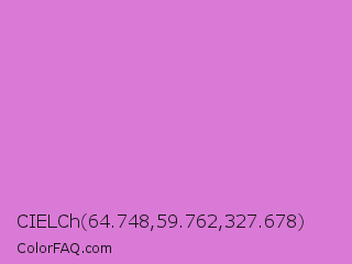 CIELCh 64.748,59.762,327.678 Color Image