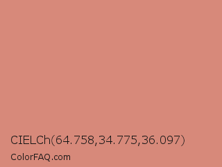 CIELCh 64.758,34.775,36.097 Color Image