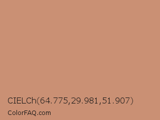 CIELCh 64.775,29.981,51.907 Color Image