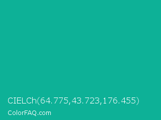 CIELCh 64.775,43.723,176.455 Color Image