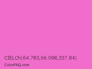 CIELCh 64.783,66.098,337.84 Color Image