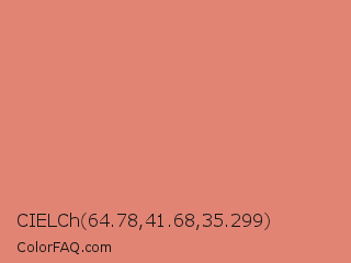 CIELCh 64.78,41.68,35.299 Color Image