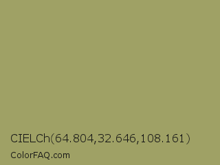 CIELCh 64.804,32.646,108.161 Color Image
