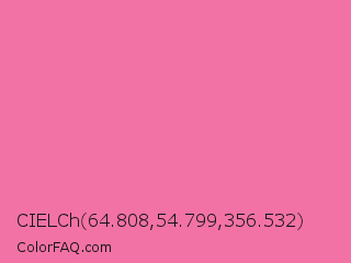 CIELCh 64.808,54.799,356.532 Color Image