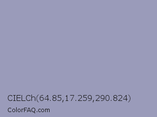 CIELCh 64.85,17.259,290.824 Color Image