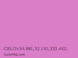 CIELCh 64.881,52.192,333.442 Color Image