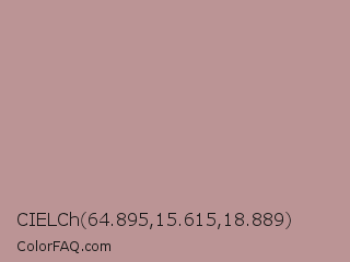CIELCh 64.895,15.615,18.889 Color Image