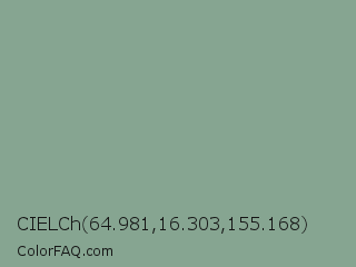 CIELCh 64.981,16.303,155.168 Color Image