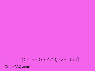 CIELCh 64.99,83.423,328.956 Color Image