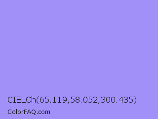 CIELCh 65.119,58.052,300.435 Color Image