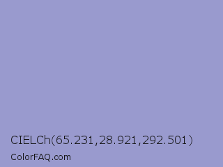 CIELCh 65.231,28.921,292.501 Color Image