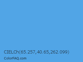 CIELCh 65.257,40.65,262.099 Color Image
