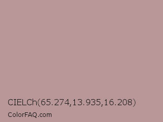 CIELCh 65.274,13.935,16.208 Color Image