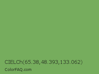 CIELCh 65.38,48.393,133.062 Color Image