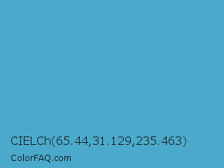 CIELCh 65.44,31.129,235.463 Color Image