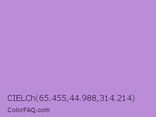 CIELCh 65.455,44.988,314.214 Color Image