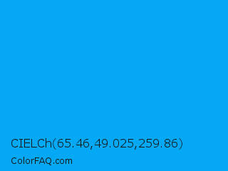 CIELCh 65.46,49.025,259.86 Color Image