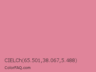 CIELCh 65.501,38.067,5.488 Color Image