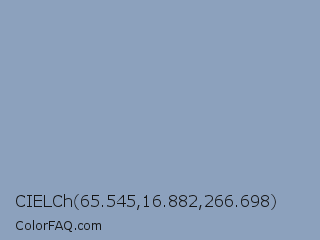 CIELCh 65.545,16.882,266.698 Color Image