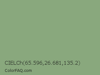 CIELCh 65.596,26.681,135.2 Color Image