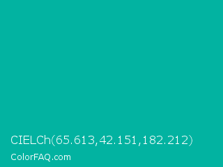 CIELCh 65.613,42.151,182.212 Color Image
