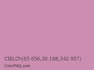 CIELCh 65.656,30.168,342.957 Color Image