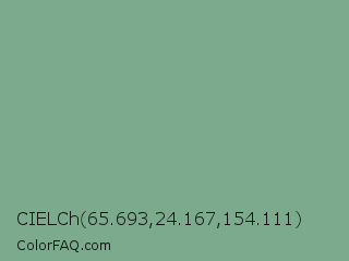 CIELCh 65.693,24.167,154.111 Color Image