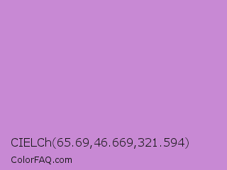 CIELCh 65.69,46.669,321.594 Color Image