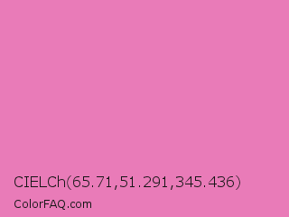 CIELCh 65.71,51.291,345.436 Color Image