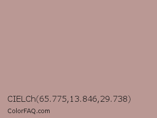 CIELCh 65.775,13.846,29.738 Color Image