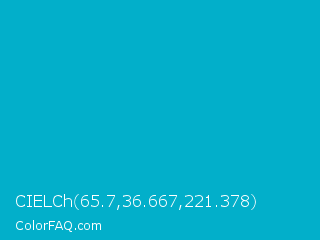 CIELCh 65.7,36.667,221.378 Color Image