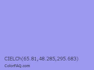CIELCh 65.81,48.285,295.683 Color Image