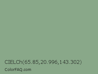 CIELCh 65.85,20.996,143.302 Color Image