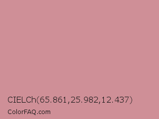 CIELCh 65.861,25.982,12.437 Color Image
