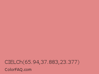CIELCh 65.94,37.883,23.377 Color Image