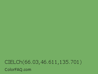CIELCh 66.03,46.611,135.701 Color Image