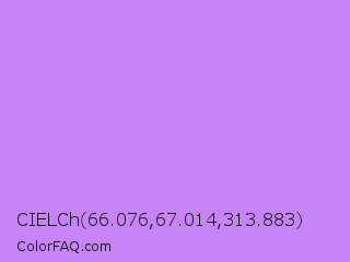 CIELCh 66.076,67.014,313.883 Color Image