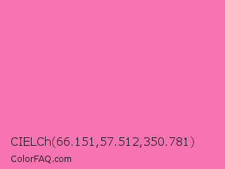 CIELCh 66.151,57.512,350.781 Color Image