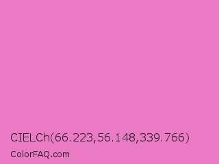 CIELCh 66.223,56.148,339.766 Color Image