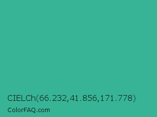 CIELCh 66.232,41.856,171.778 Color Image