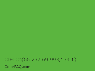 CIELCh 66.237,69.993,134.1 Color Image