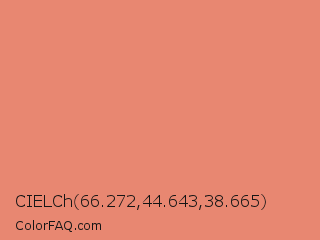 CIELCh 66.272,44.643,38.665 Color Image