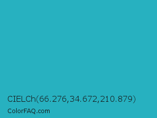 CIELCh 66.276,34.672,210.879 Color Image