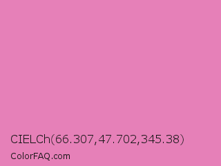 CIELCh 66.307,47.702,345.38 Color Image