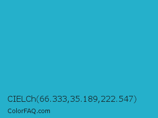 CIELCh 66.333,35.189,222.547 Color Image