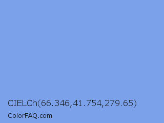 CIELCh 66.346,41.754,279.65 Color Image