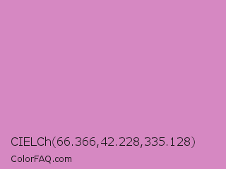 CIELCh 66.366,42.228,335.128 Color Image
