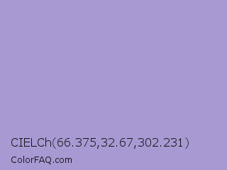 CIELCh 66.375,32.67,302.231 Color Image