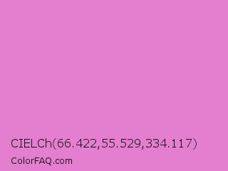 CIELCh 66.422,55.529,334.117 Color Image