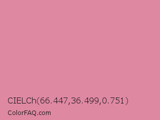 CIELCh 66.447,36.499,0.751 Color Image